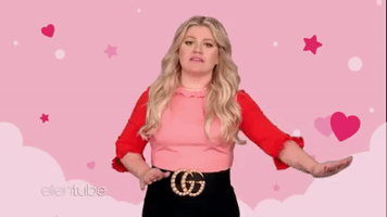 Kelly Clarkson Momsplaining GIF