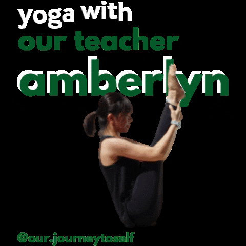 ourjourneytoself yoga teacher online yoga yoga at home GIF