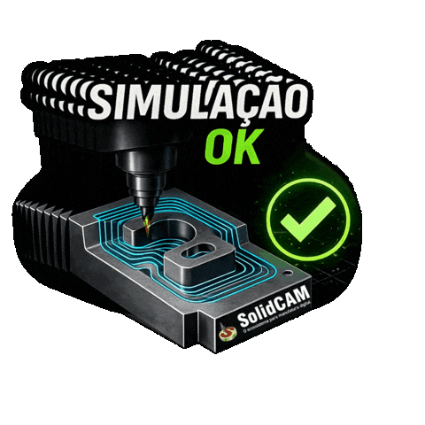 SolidCAM LATAM Sticker