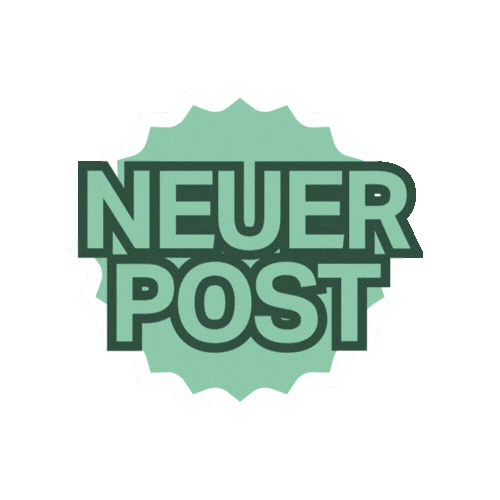 Neuerpost Sticker by Mobil Krankenkasse