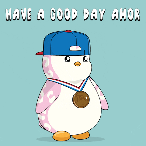 Good Morning Love GIF by Pudgy Penguins