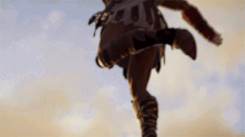 Badass Landing GIF by Assassin's Creed