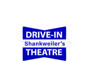 Drive-In Theatre Sticker by Lee Thompson