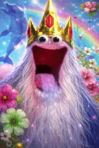 Rainbow Laugh GIF