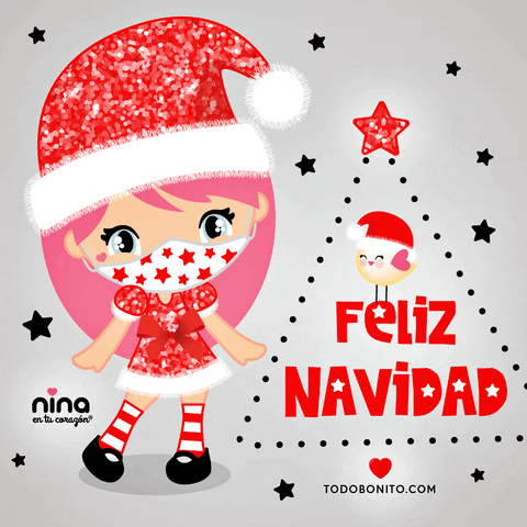 Feliz Navidad Christmas GIF by Nina en tu corazon