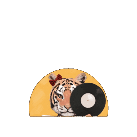 Tiger Baby Records Sticker