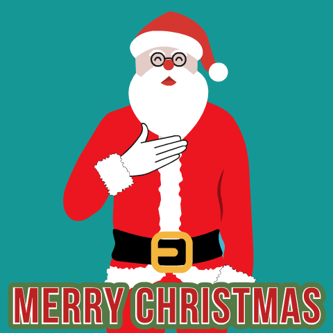 Merry Christmas GIF by Salvador Sanchez Artist