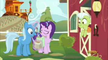 mariusioannesp mlp my little pony nuts trixie GIF