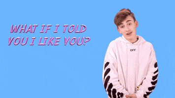 what if i told you i like you GIF by Johnny Orlando