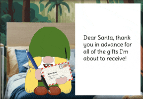Dear Santa Christmas GIF