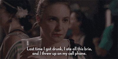 drunk happy new year GIF by Girls on HBO
