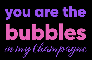 Champagne Love GIF