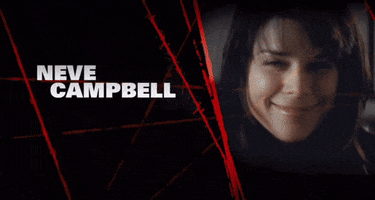 neve campbell horror GIF