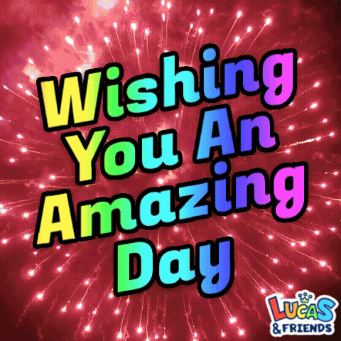 Greetings You Are Amazing GIF by Lucas and Friends by RV AppStudios