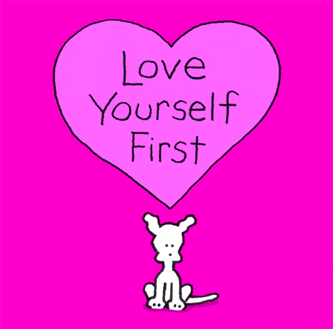 Love Yourself Depression GIF by Chippy the Dog