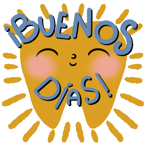 Sol Buenos Dias Sticker