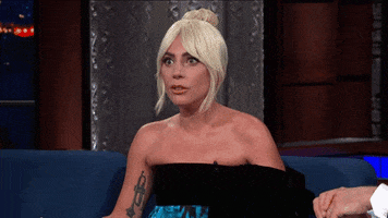 lady gaga auditions GIF by The Late Show With Stephen Colbert