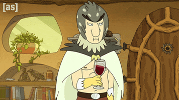 Rick And Morty Wine GIF by Adult Swim