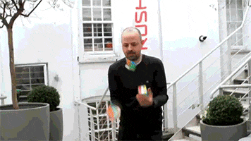 rubiks cube what GIF by Digg