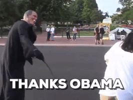 Recycling obama whip tax payer GIF