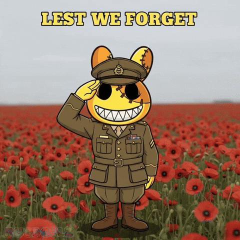 Remembranceday GIF by RugDollz