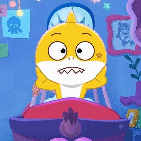 Shocked Scream GIF by Pinkfong