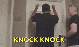 Knock Knock Hello GIF by UFC