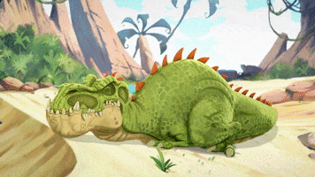 Angry Wake Up GIF by Gigantosaurus