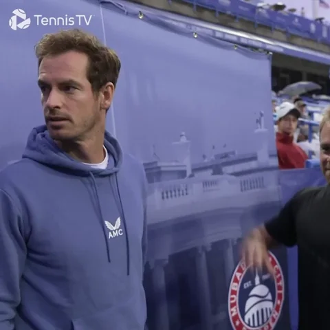 Andy Murray Laughing GIF