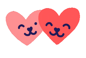 In Love Hearts Sticker by CuidaMiMascota