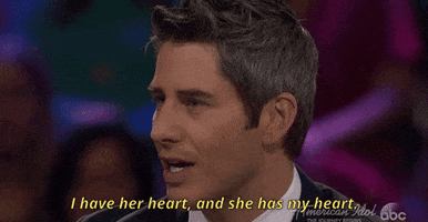 after the final rose arie GIF by The Bachelor