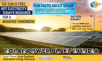 Solar Power Plant GIF