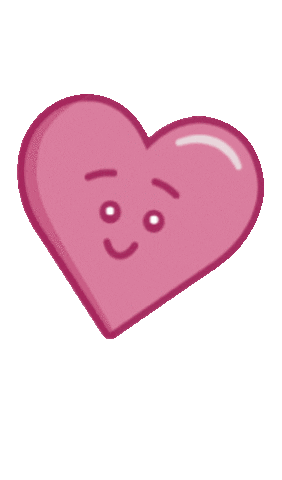 Heart Melting Sticker by Minga London