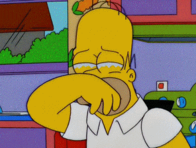 sad homer simpson GIF