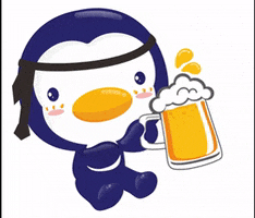 藍色企鵝 GIF by PUKU