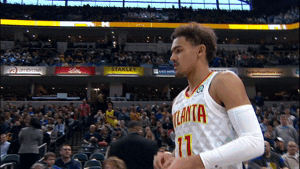 trae young hello GIF by NBA