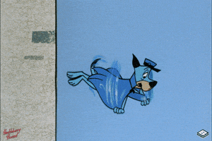 Huckleberry Hound Falling GIF