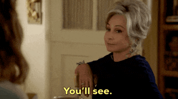 Warning Annie Potts GIF by CBS