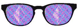 Eye Glasses Sticker by Equinoxx Design
