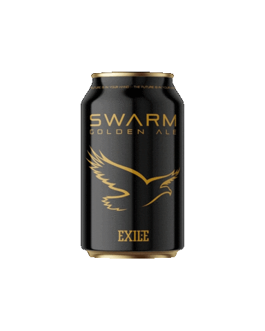 The Swarm Football Sticker by ExileBrewingCO
