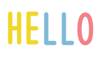Hello Sticker