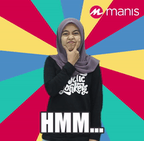 Hmm GIF by Manis