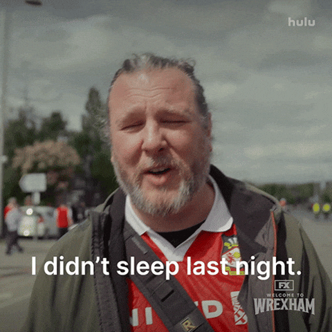 Tired Fx Networks GIF by Welcome to Wrexham