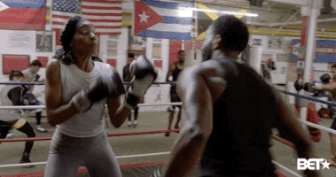 bet networks punch GIF by BET