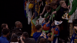 Golden State Warriors Fans GIF by NBA