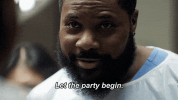 malcolm jamal warner party GIF by The Resident on FOX