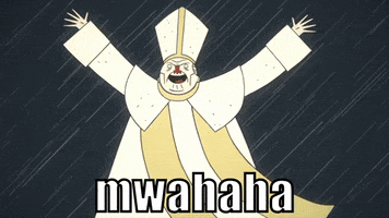 laugh priest GIF by Cartoon Hangover