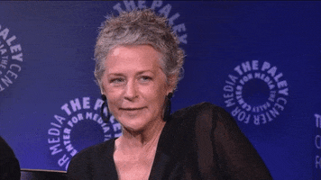 the walking dead shrug GIF by The Paley Center for Media