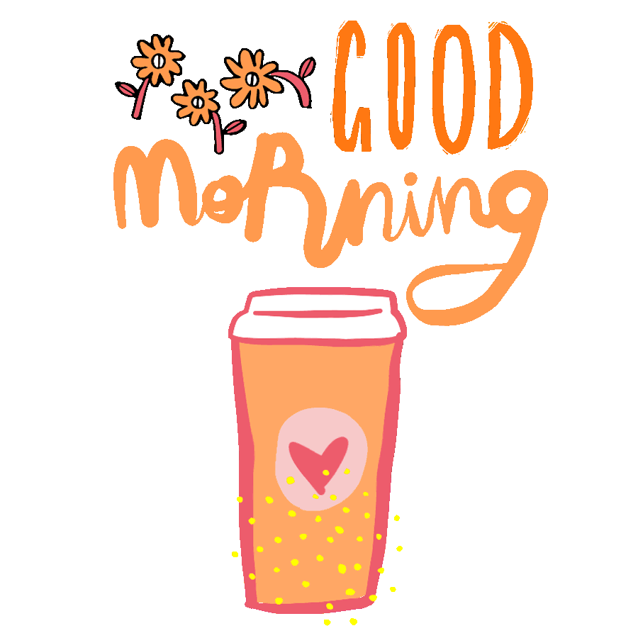 Good Morning Love Sticker by Trees for Anya for iOS & Android | GIPHY