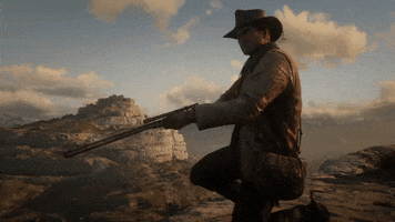 red dead redemption 2 sniper GIF by Rockstar Games
